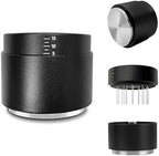 3-in-1 Coffee Distributor and Tamper with WDT Tool – Espresso Distribution Tool Set, Professional Espresso Accessories Kit, Fits 51mm Portafilters (51mm) by JUELICH