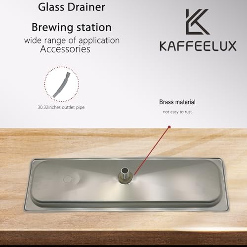 Stainless Steel Drip Tray - Perfect for Homes, Clubs, Bars, Cafes, Restaurants, Hotels, Or Commercial Use - Easy to Clean, No Drainage Required (6.4 * 20.9inch) - Image 4