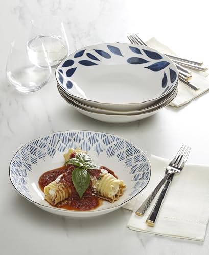 Lenox 897257 Blue Bay Dinner Bowls, Set of 4, Assorted - Image 3