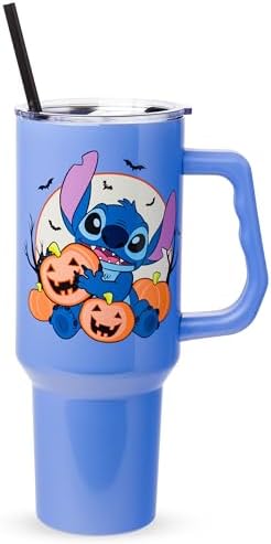 Silver Buffalo Disney Lilo and Stitch, Stainless Steel Tumbler, 40oz by SilverBuffalo