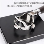 54MM Bottomless Hollow Portafilter,Compatible With Breville,878/870 / 880 Espresso Machine Stainless Steel Modified Handle Coffee Filter Tool(D) - Image 3