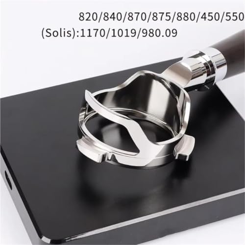 54MM Bottomless Hollow Portafilter,Compatible With Breville,878/870 / 880 Espresso Machine Stainless Steel Modified Handle Coffee Filter Tool(D) - Image 3