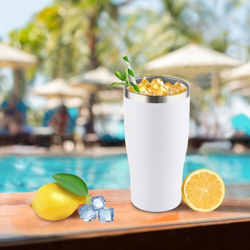 6 Pack 30oz Stainless Steel Tumblers Bulk Reusable Travel Mugs with Lid, Double Wall Powder Coated Coffe Cup for Home, Office, Outdoor Suitable for Vehicle Cup Holders - Image 7