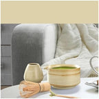 4PCS Matcha Tea Set Whisk Teaspoon Sets Indoor Beverage Shop Tea-making Tools Accessories(Pink) - Image 6