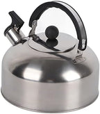 Phefop 3L Stainless Steel Whistling Camping Kettle, Lightweight Compact Design, Suitable for Hiking, Camping (Stainless steel color) - Image 3