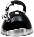 Creative Home Crescendo Stainless Steel Whistling Tea Kettle, 3.1 Quart by CreativeHome