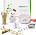 Matcha whisk set, Matcha bowl with handle, 8-piece matcha set, bowl,matcha bamboo mixer, teaspoon, spoon, sieve, mixer holder,measuring cup,scoop stand, gift for matcha starter kit by Unknown
