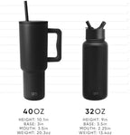 Simple Modern Wicked Tumbler with Handle and Straw | 40oz - Image 6