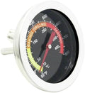52mm 10℃-400℃ Kitchen Cooking Thermometer Meat Food Temperature Test Meter for Oven BBQ Grill with Probe Heat Barbecue by Unknown