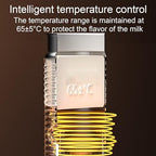 Milk Foam, Magnetic Levitation Foam, Intelligent Temperature Control, Silent Operation, Easy to Clean, White - Image 2