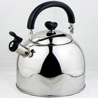 Nagao Tsubamesanjo Kettle, Full Water, 1.1 gal (4.0 L), Induction Compatible, Whistling, Stainless Steel, Made in Japan - Image 2