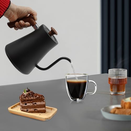 Electric Gooseneck Kettle, Black, 0.9L - Image 4
