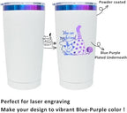 20 oz Tumbler Bulk Stainless Steel Tumblers with Lids and Straws White - Image 6