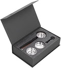 58MM Coffee Machine Handle Bottomless Filter Holder Portafilter Coffee Maker Parts Accessory (E61 alloy - A black rosewood (gift box)) by Unknown