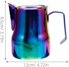 DOITOOL Stainless Steel Espresso Pitcher Milk Frothing Jug Cup for Latte Design Café Accessories for Beginners and Coffee Enthusiasts - Image 2