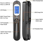 KouRy Digital Instant Read Meat Thermometer for Kitchen, Food Cooking, Grill, BBQ, Smoker, Candy, Home Brewing, Coffee, and Oil Deep Frying (Black) - Image 2