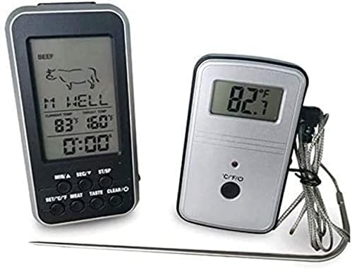 KouRy Digital Instant Read Meat Thermometer for Kitchen, Food Cooking, Grill, BBQ, Smoker, Candy, Home Brewing, Coffee, and Oil Deep Frying Ideal Gift by Unknown