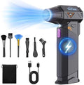 Compressed Air Duster, 210000RPM Mini Electric Air Duster Equipped with Continuously Variable Speed, Cordless Turbo Blower for Keyboard, PC, Car, Home, Outdoor by Westswan