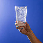 Silipint 2-Pack 16oz Silicone Pint Glass – Unbreakable, BPA-Free, Reusable Silicone Drinking Cup – Microwave & Freezer Safe – Stemless Glass for Coffee, Smoothies (Crystal Clear) - Image 5