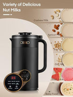 FOHERE Nut Milk Maker Machine, Automatic Soy & Almond Milk Maker - Image 3