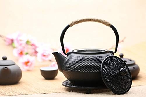 Cast Iron Teapot With Stainless Steel Infuser For Loose Leaf Tea And Teabags, Cast Iron Tea Kettle Stovetop Safe, 800ml/27oz - Image 4