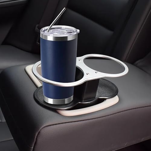 20oz insulted tumblers stainless steel cup Tumbler Bulk with push Lid, and metal straw powder coated coffee cup for cold and hot drinking (12, navy blue) - Image 4
