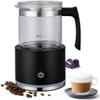 Electric Milk Frother, 4 in 1 and Steamer,250ml Automatic Warm and Cold Foam Maker, For Espresso Hot Chocolate,550w by Unknown
