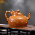 Tea Kettle Creative Handmade Purple Sand Pot Monk Hat Teapot Household Kung Fu Tea Set Collection Ceramic Tea Infuser - Image 5