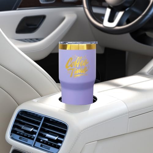 20 oz Tumbler Bulk Stainless Steel Tumblers with Lids and Straws Lilac - Image 6