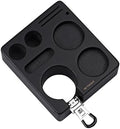 Normcore 51-54mm Espresso Tamping Station, Compact Black Ashwood Stand by NORMCORECOFFEETOOLS