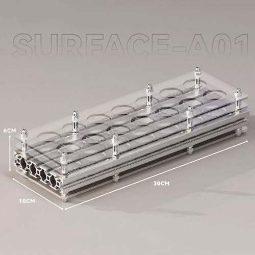 Single Dose Coffee Bean Storage Tubes, Espresso Bean Cellars with Stand, 14 Pcs Coffee Bean Cellars, with One-Way Exhaust Valve, Metal Stand and Hopper, Capacity 20-22g - Image 6