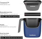 Ourokhome Knock Box Espresso Accessories, The Latest Patented Stainless Steel Espresso Machine Tool for Coffee, Rotary Cheese Grater Hand Crank, Kitchen Shredder Speed Mandolin Slicer Nut Grinder - Image 2