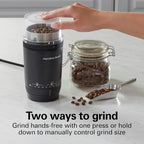 Hamilton Beach Custom Grind Electric Coffee Grinder For Up To 14 Cups - Image 3