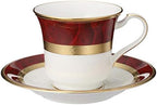 Noritake Y59589/4733 American Cup & Saucer 220cc Hemingway Maron Bone China - Image 2
