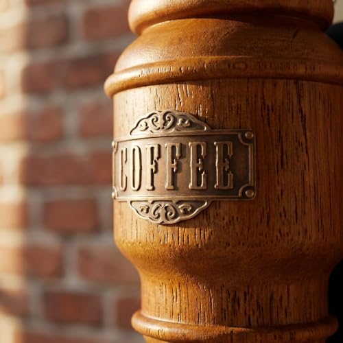 Wall Mounted Manual Coffee Grinder, Retro Hand Crank Burr Mill with 20g Bean Bin Capacity, Glass Powder Cup, for Home & Commercial Use, Home Decor - Image 5