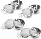 For Tea Sers with Drip Bowls, Mesh Tea Infuser Stainless Steel Loose - Image 2
