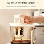 AEMEGO 67oz Cold Brew Coffee Maker Pitcher, 2L Heat Resistant Iced Tea - Image 4