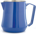 Motta Stainless Steel Tulip Milk Pitcher/Jug, 17 fl. oz./50 Cl, Blue by MetallurgicaMottta