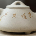 Tea Pots For Loose Tea Handmade Peony Teapot Tea Room Creative Purple Sand Pot Home Living Room Teapot Tea Set Tea Infuser Pot - Image 5
