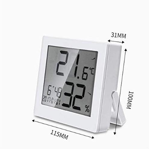 Electronic Bathroom Thermometer Multi-Function Time Display Alarm Function LCD Display Trend Display High Strength Durable and Wearable - Image 2