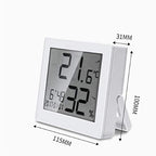 Electronic Bathroom Thermometer Multi-Function Time Display Alarm Function LCD Display Trend Display High Strength Durable and Wearable - Image 2
