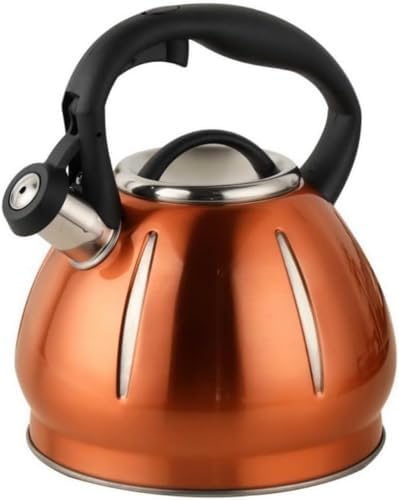 Tea kettle, Stovetop Teapot Tea Kettle Whistling 3L Stainless Steel Kitchen Pot by Unknown