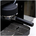 Black Bottomless Handle Protafilter 2 Ears 58mm Stainless Steel Coffee Portafilter For E61 GROUP，Precise Adaptation(Silver-E61) - Image 3