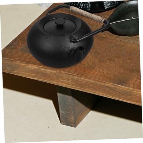 Cast Iron Teapot Xmas Japanese Tetsubin Tea Kettle 600ml - Image 7