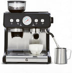 20 Bar Espresso Coffee Machine with Built-in Grinder by JustSmart