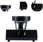 Coffee Maker Heater Siphon Coffee Maker Heating Stove Electric Halogen Beam Burner Long Service Life Stainless Steel Accurate, Black, as described - Image 2