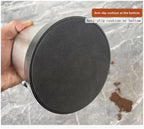 Coffee Ground Knock Box With Rubber Ring Espresso Knock Box Non Slip Beveled Coffee Ground Bin Stainless Steel(StyleD 700ml) - Image 3