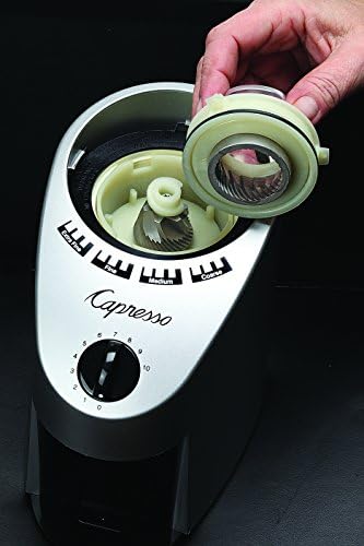 Capresso 560.04 Infinity Conical Burr Grinder, Brushed Silver (Pack of 2) - Image 5