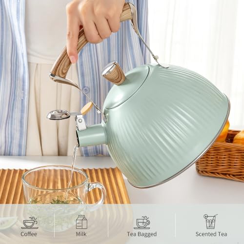 LONFFERY Tea Kettle for Stove Top - Image 6