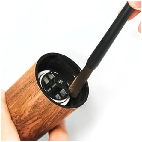 Coffee Powder Cleaning Brush, Hard Bristle Plastic Handle 14cm - Image 4